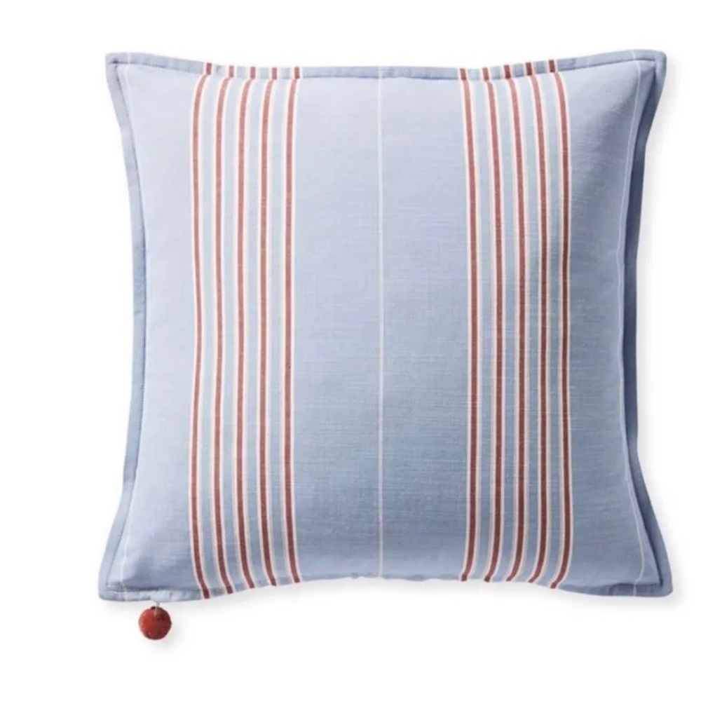 Serena & Lily NWT Pillow Cover 22”x22”